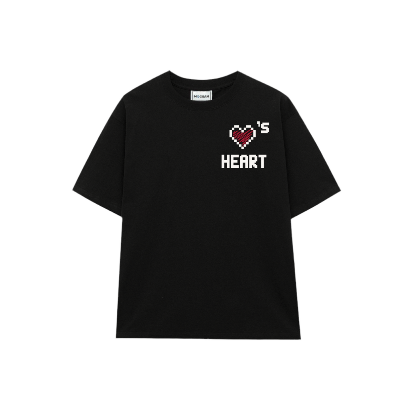 Hearts heart oversized T-shirt