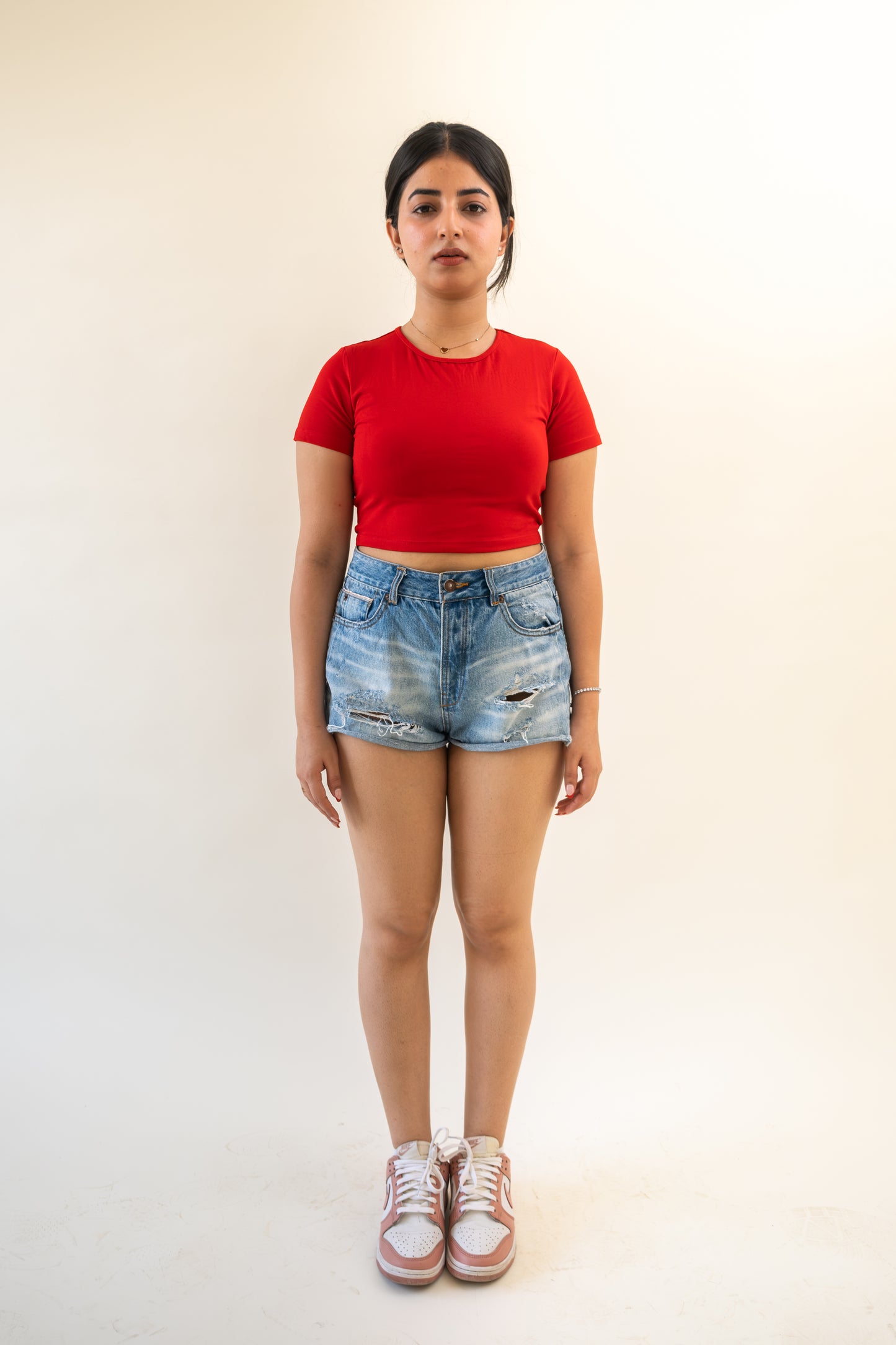 Scarlet Red Baby Tee