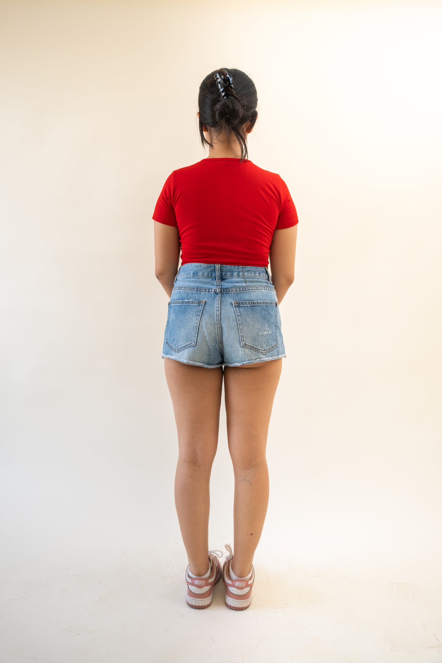 Scarlet Red Baby Tee