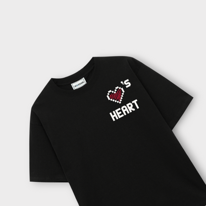 Hearts heart oversized T-shirt