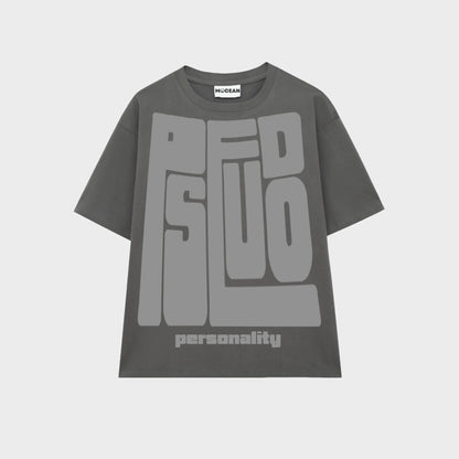 PSEUDO PERSONALITY oversized T-shirt
