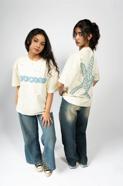 Starfish Oversized Tee Summer Essentials